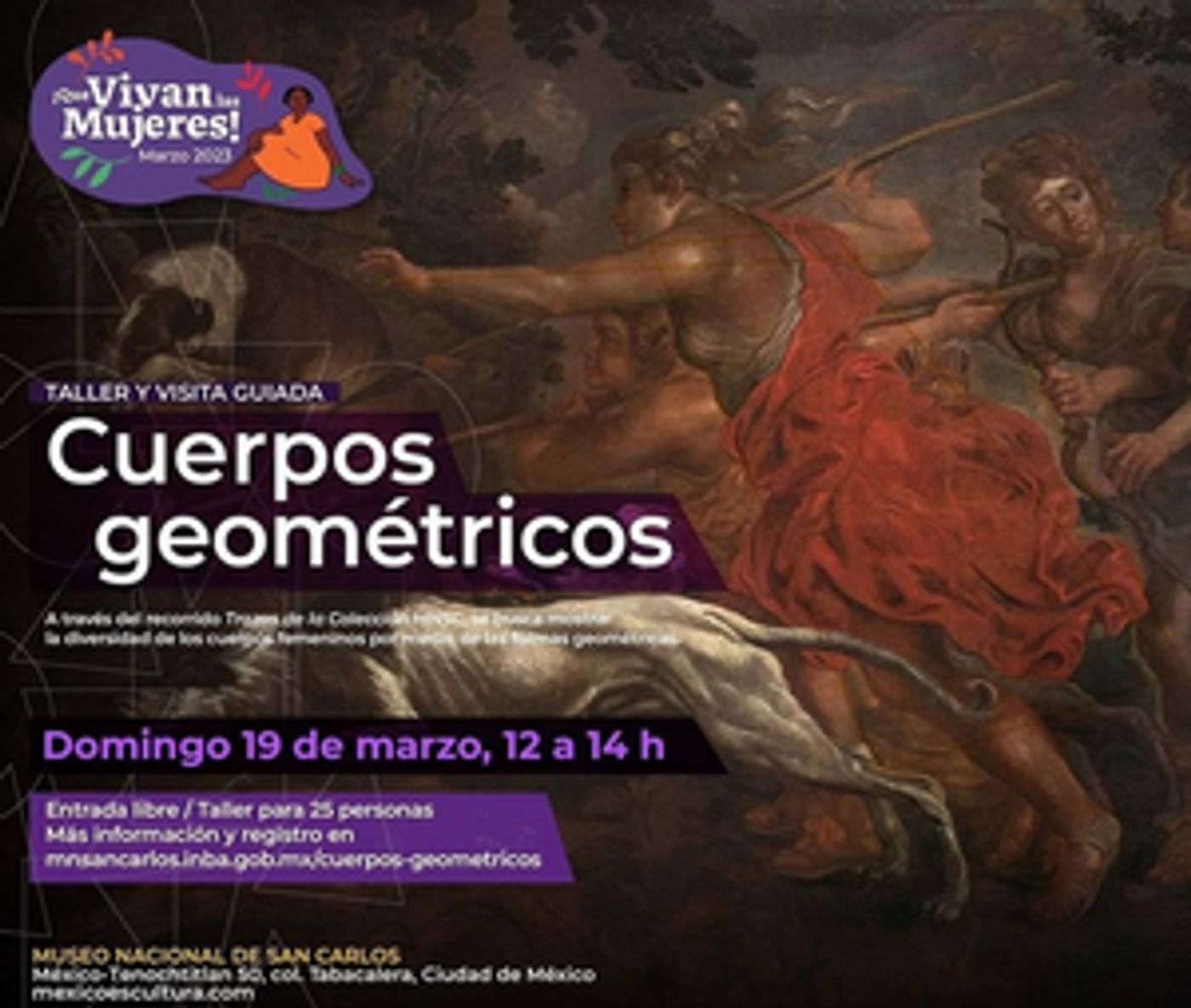 Se Presenta El Taller Cuerpos Geométricos En El Museo Nacional De San Carlos  Image