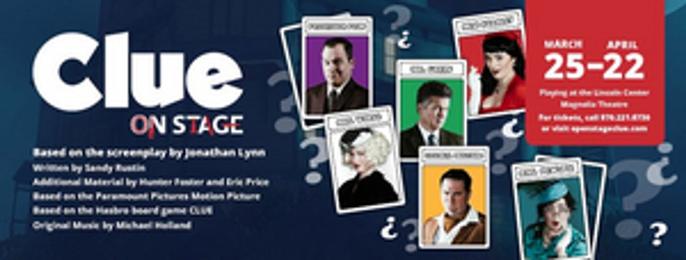 OpenStage Presents CLUE: ON STAGE  Image