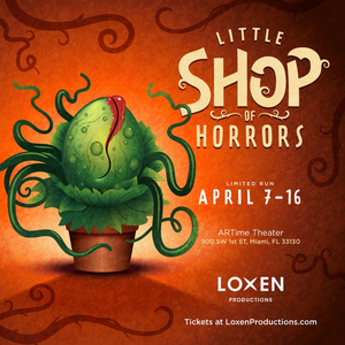 Loxen Productions Brings LITTLE SHOP OF HORRORS To Miami This April  Image