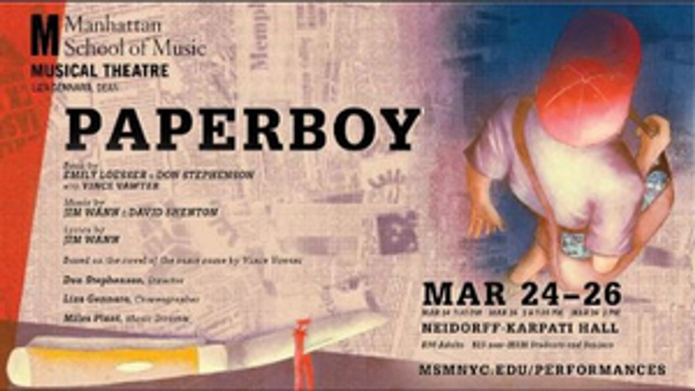 PAPERBOY World Premiere Musical to Begin Performances This Week  Image