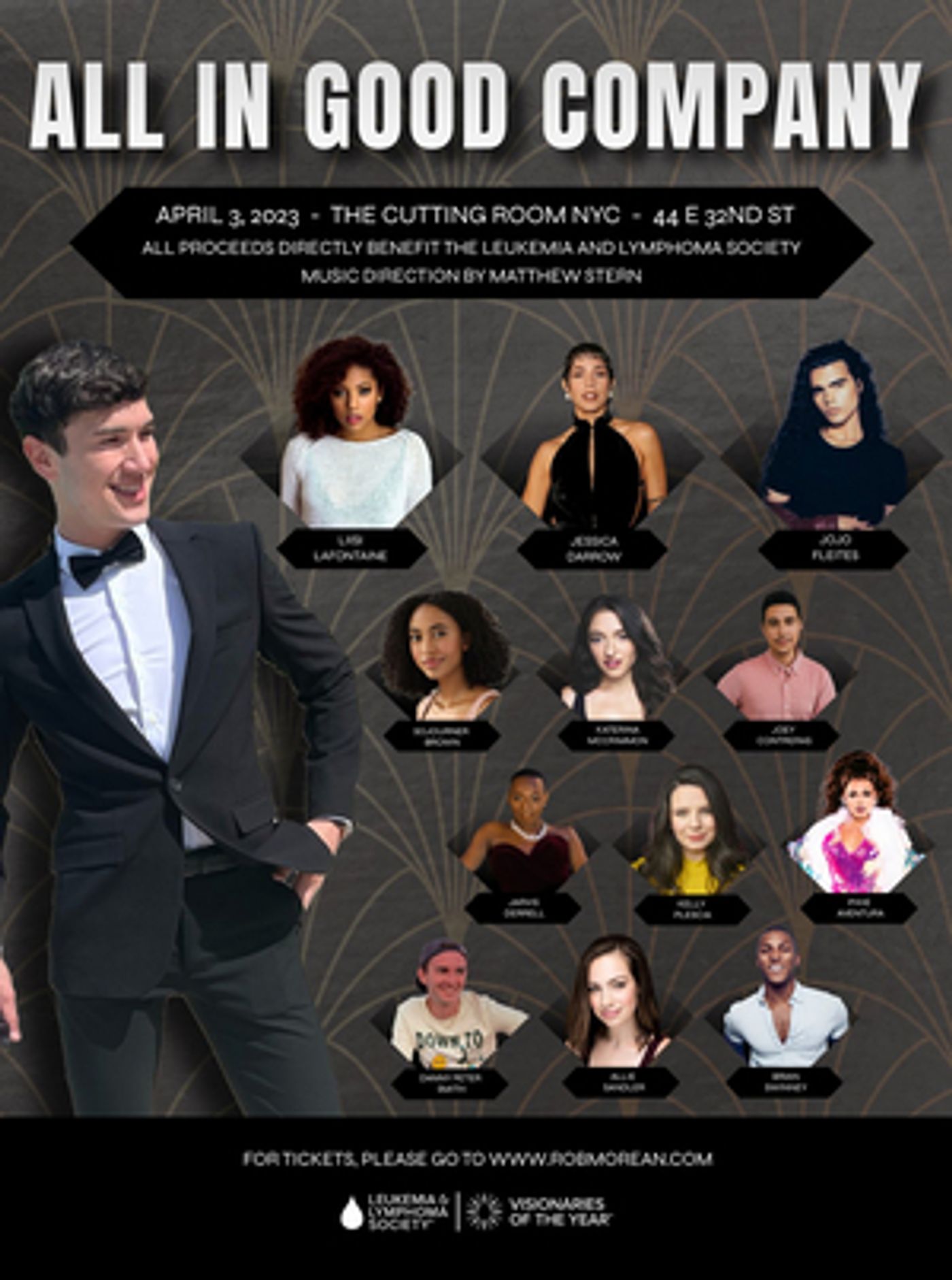 Jess Darrow, Sojourner Brown & More to Join Rob Morean for ALL IN GOOD COMPANY at The Cutting Room  Image