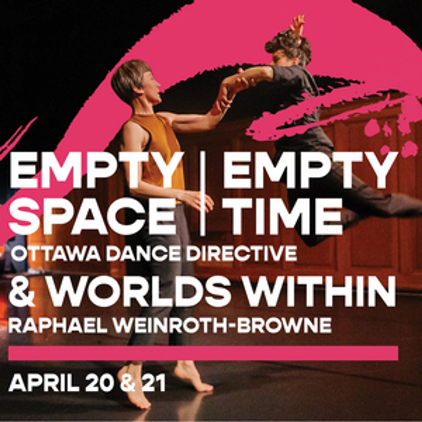​​​​​​​Brian Webb Dance Company Presents EMPTY SPACE | EMPTY TIME & WORLDS WITHIN, April 20 & 21  Image