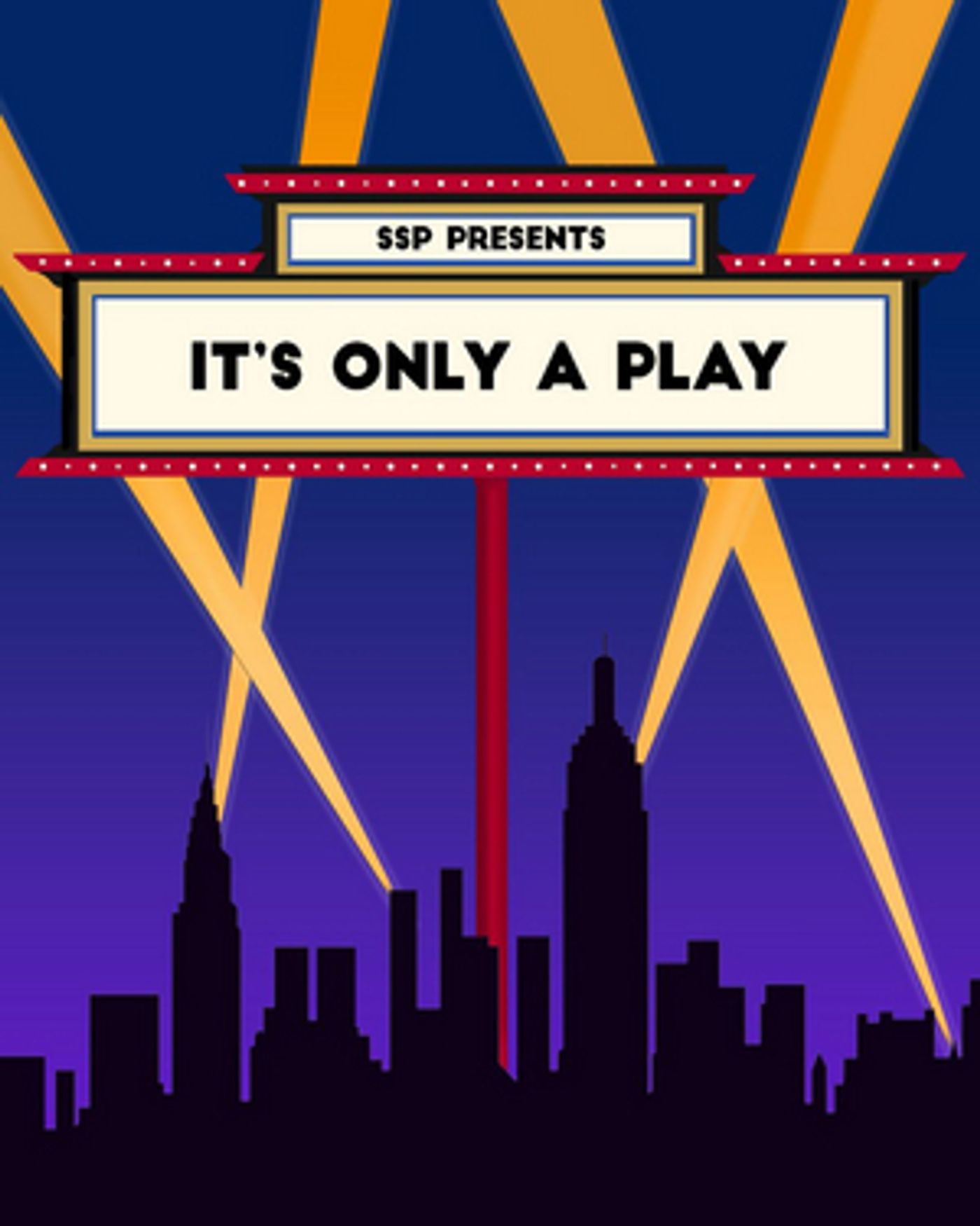 Saint Sebastian Players Present IT'S ONLY A PLAY Next Month  Image