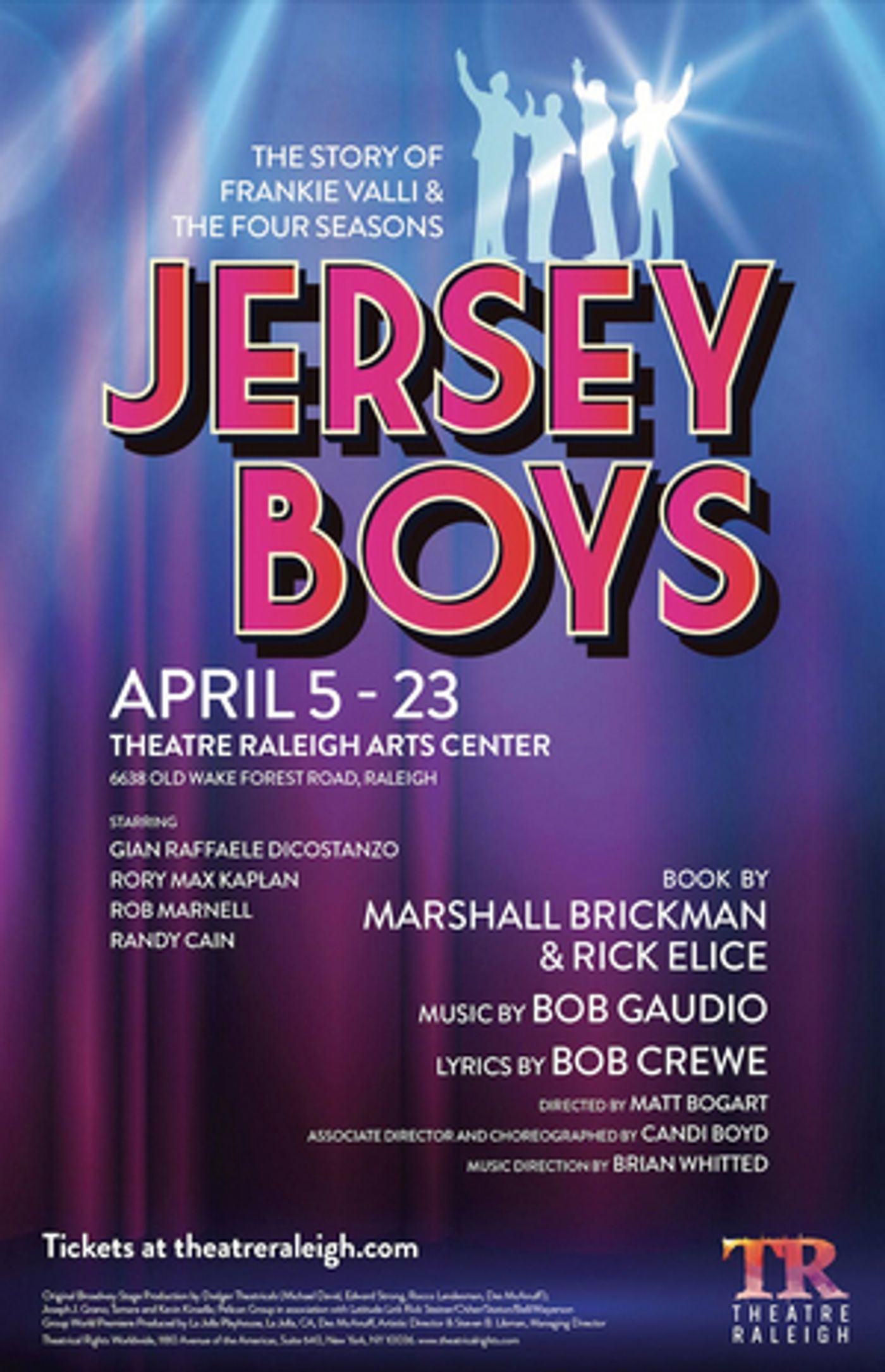 JERSEY BOYS Comes to Theatre Raleigh in April  Image