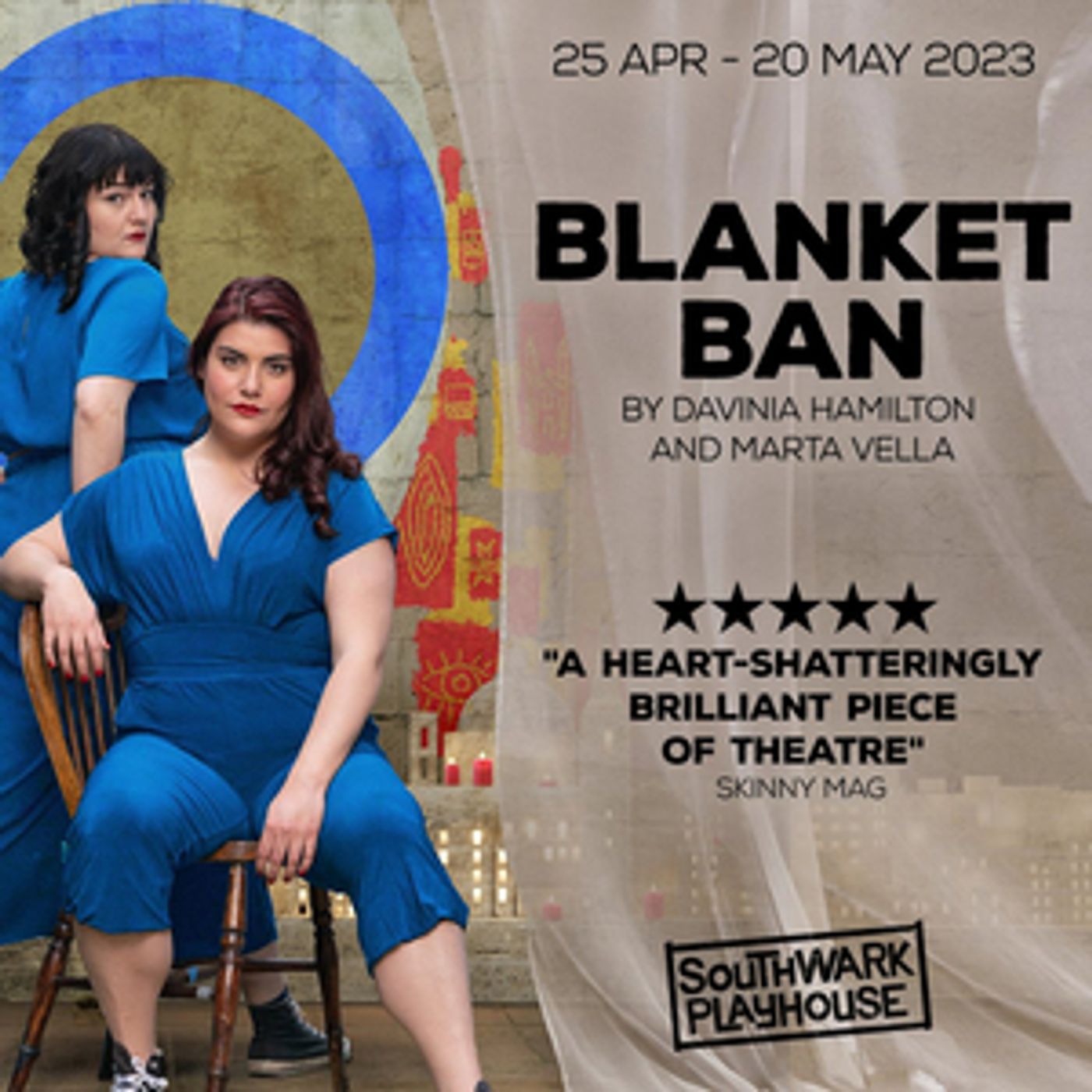 Tickets from £9 for BLANKET BAN at Southwark Playhouse Borough  Image