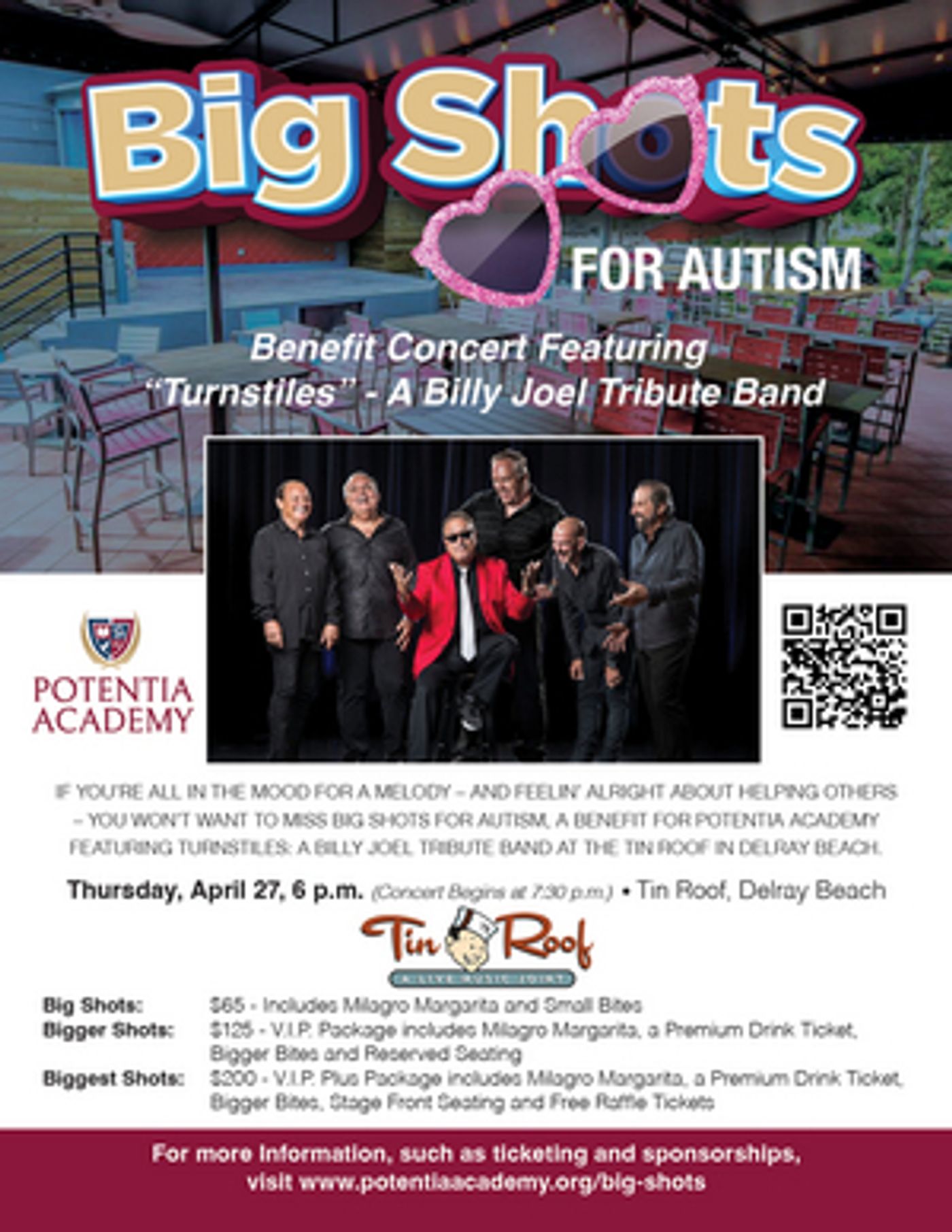 BIG SHOTS FOR AUTISM Concert Will Benefit  Potentia Academy  in April  Image