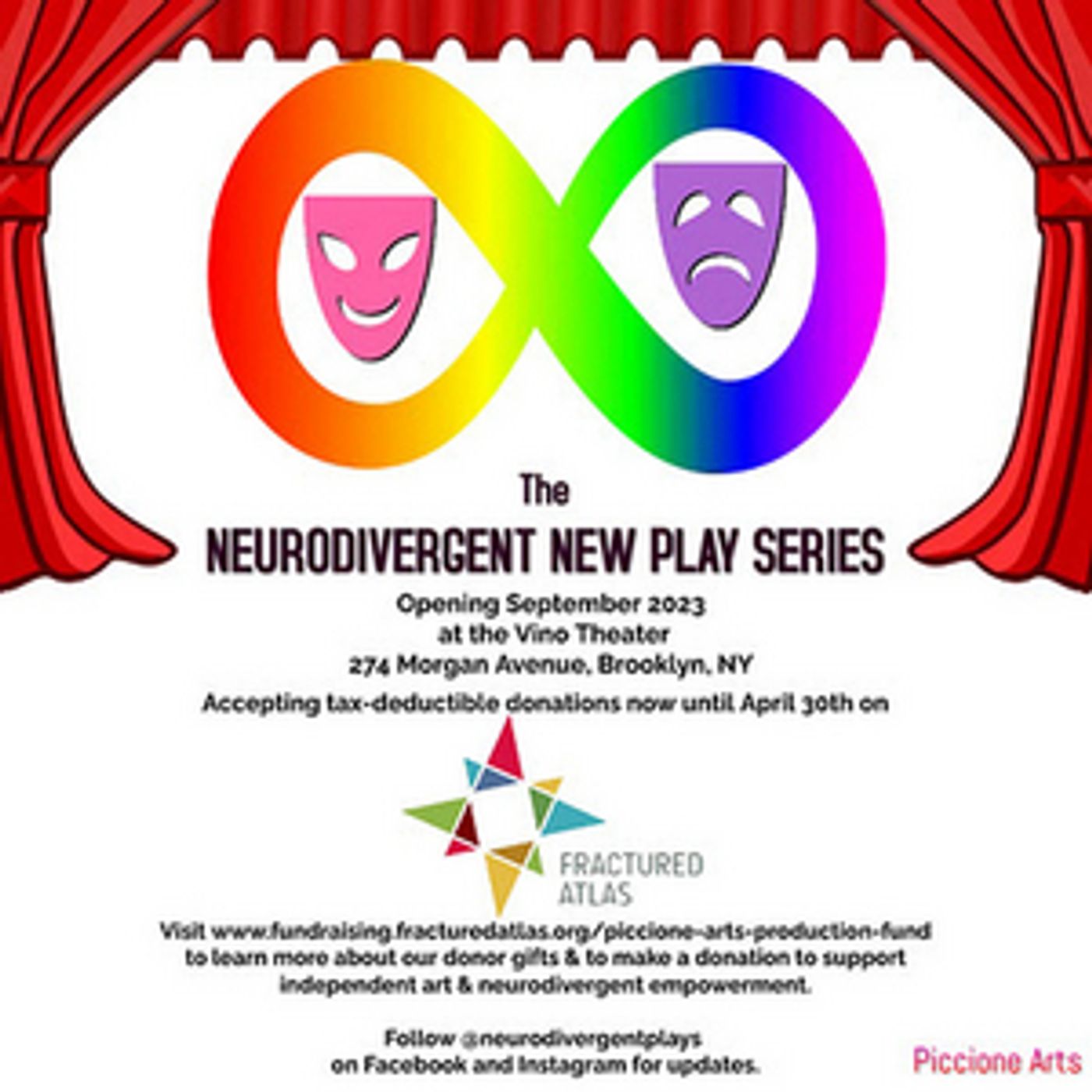 THE NEURODIVERGENT NEW PLAY SERIES to Open at The Vino Theater in September  Image