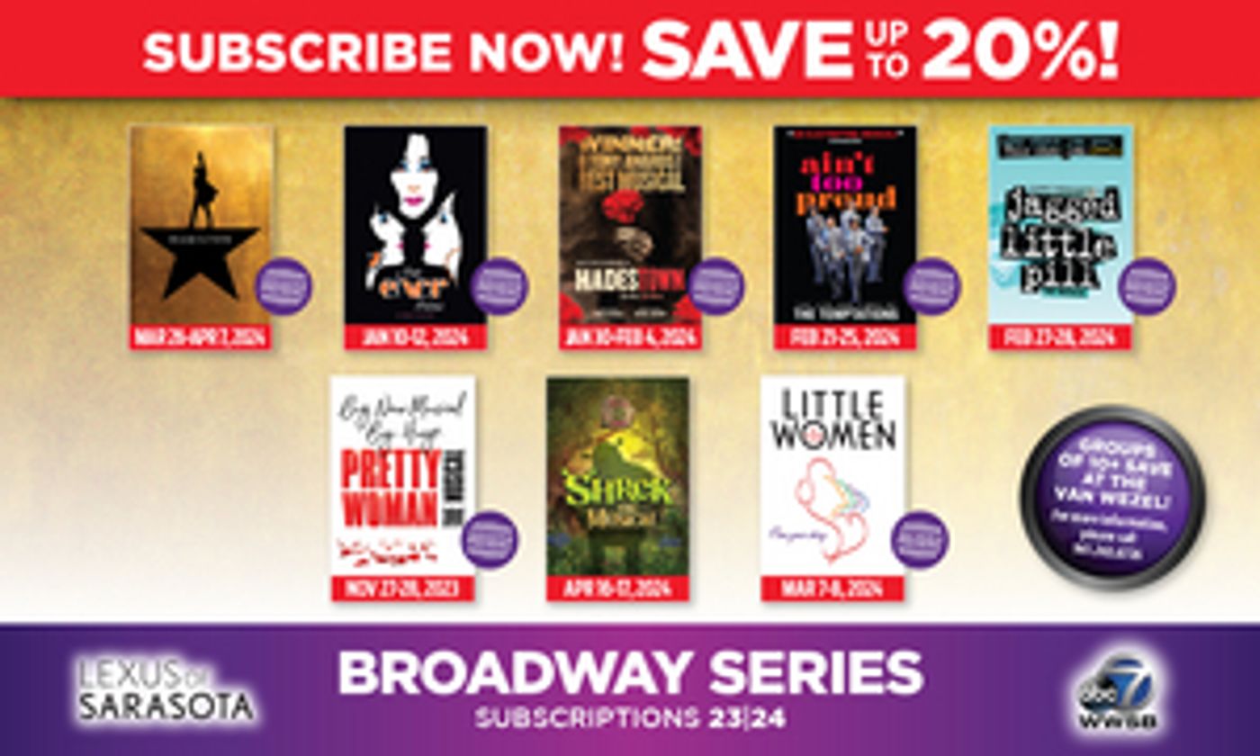 HAMILTON, HADESTOWN, and More Headline Van Wezel 2023-24 Broadway Season  Image