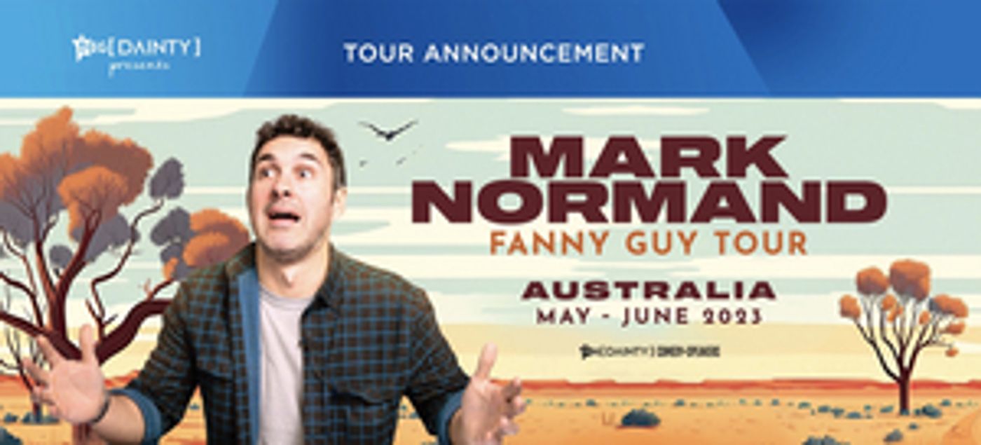 Mark Normand Will Embark on Debut Australian Tour For May–June 2023  Image