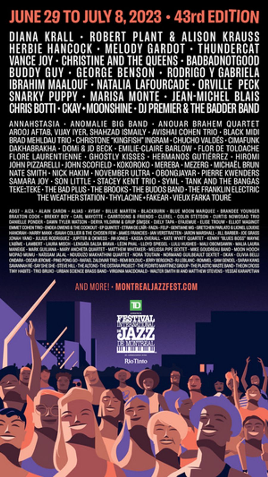 Full Program Of The 43rd Edition Of The Festival International De Jazz De Montréal Unveiled Image