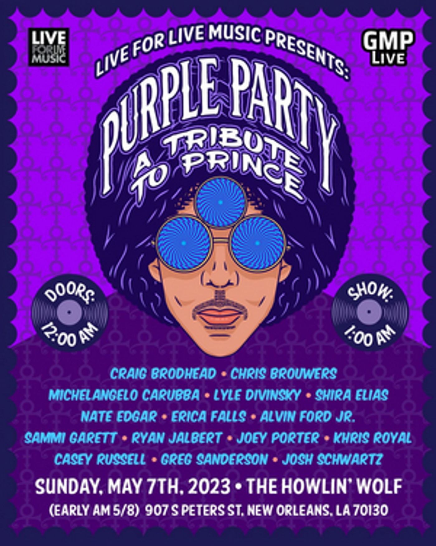 Purple Party: A Tribute To Prince Comes to New Orleans  Image