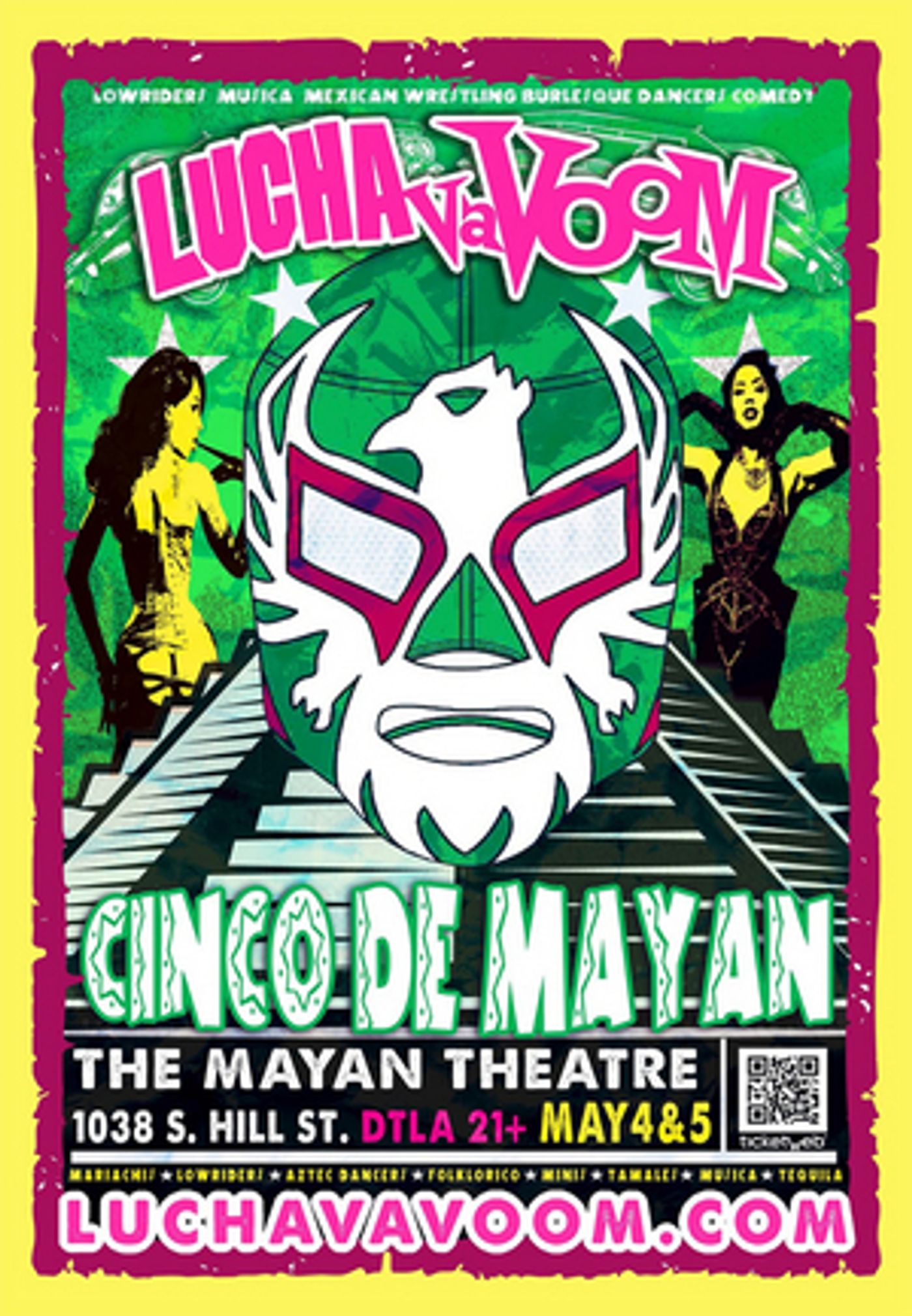 Lucha VaVOOM Announces Two-Night Cinco De Mayo Engagement This May  Image