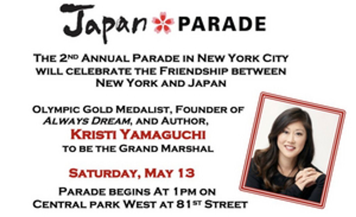 Kristi Yamaguchi to be Grand Marshal at 2nd Annual JAPAN PARADE  Image