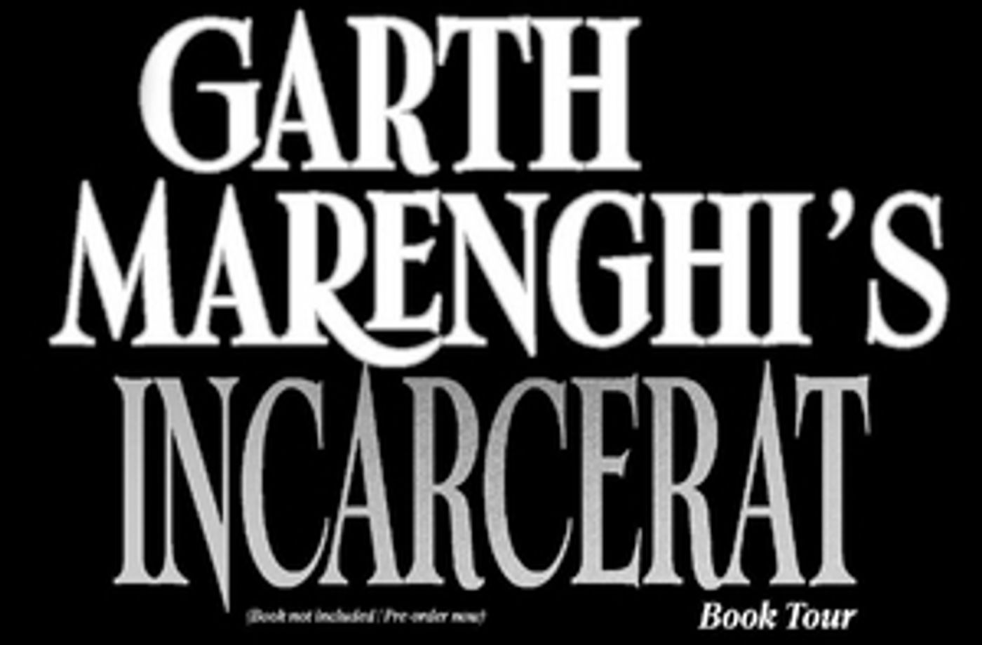 Garth Marenghi Will Embark On New Book Tour For 'INCARCERAT'  Image