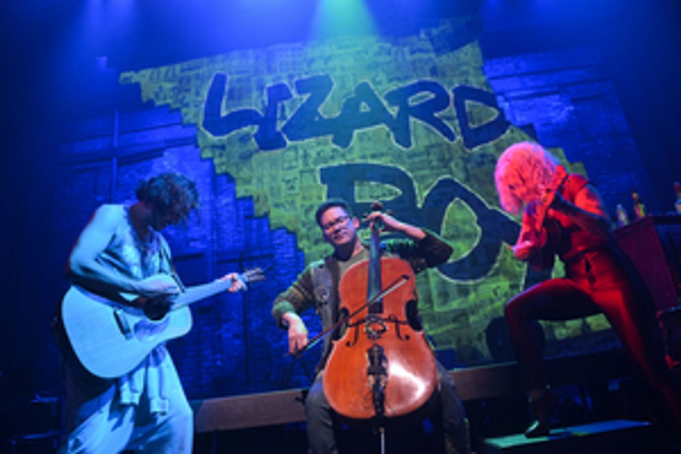 Complete Company Set for LIZARD BOY New York Premiere at Theatre Row  Image