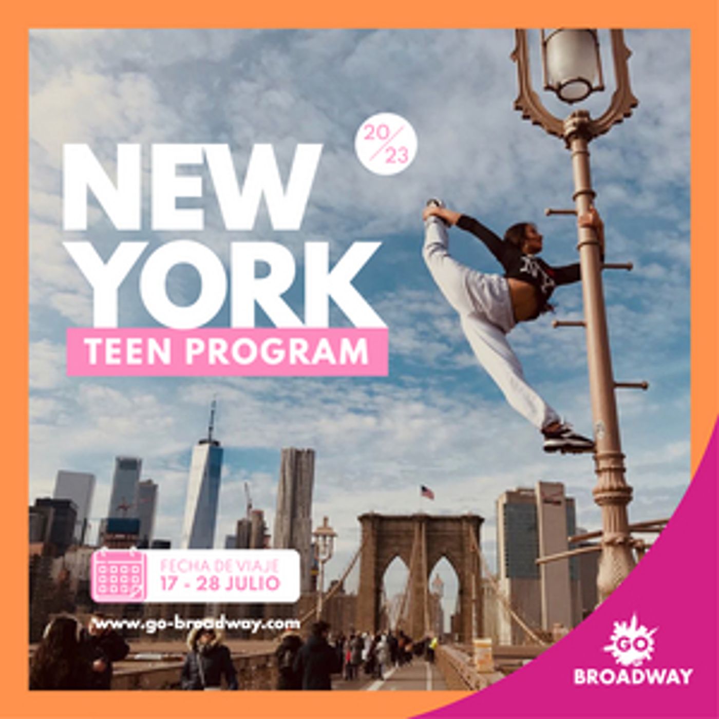 GO BROADWAY presenta el Programa New York Teen  Image