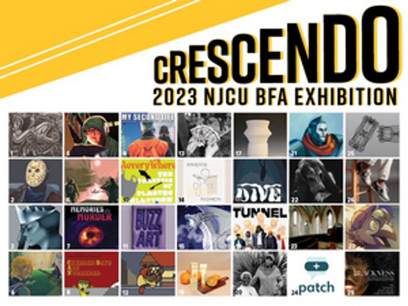 NJCU's 2023 B.F.A. Exhibition, CRESCENDO Opens Next Week  Image