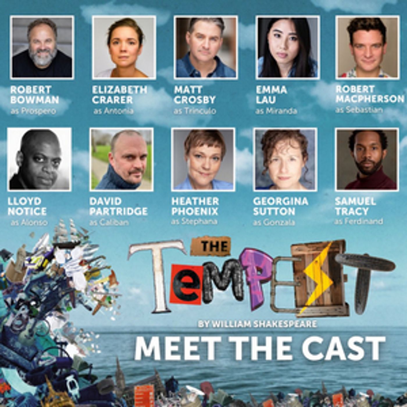 Cast Revealed For THE TEMPEST at Salisbury International Arts Festival 2023  Image