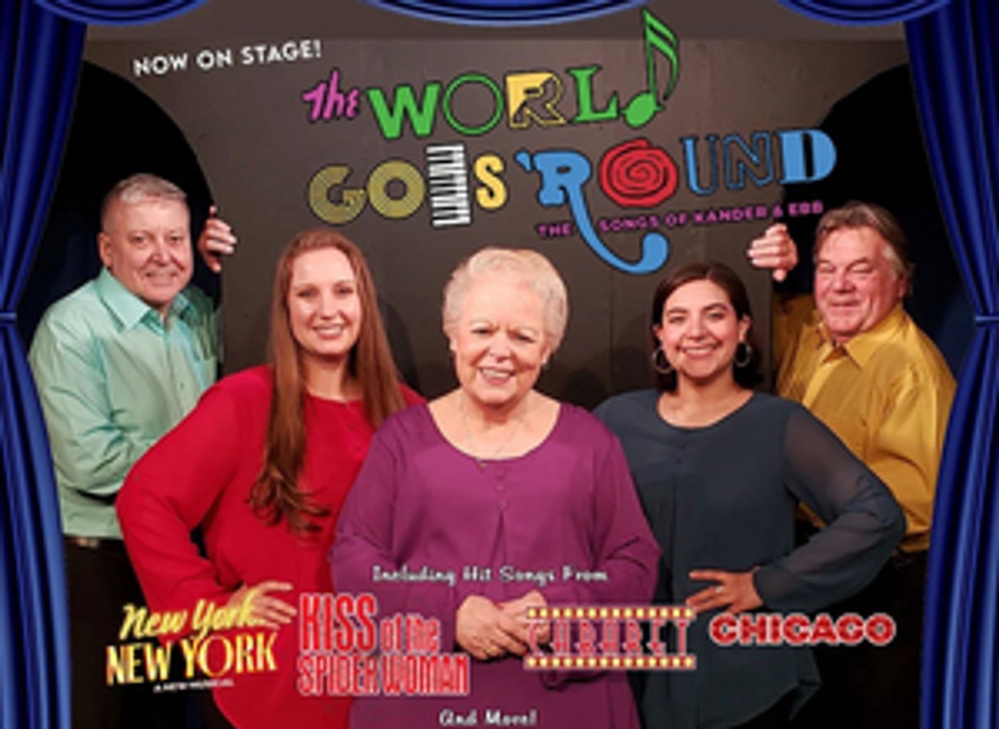 TADA Theatre Presents THE WORLD GOES 'ROUND: THE SONGS OF KANDER AND EBB This Week  Image