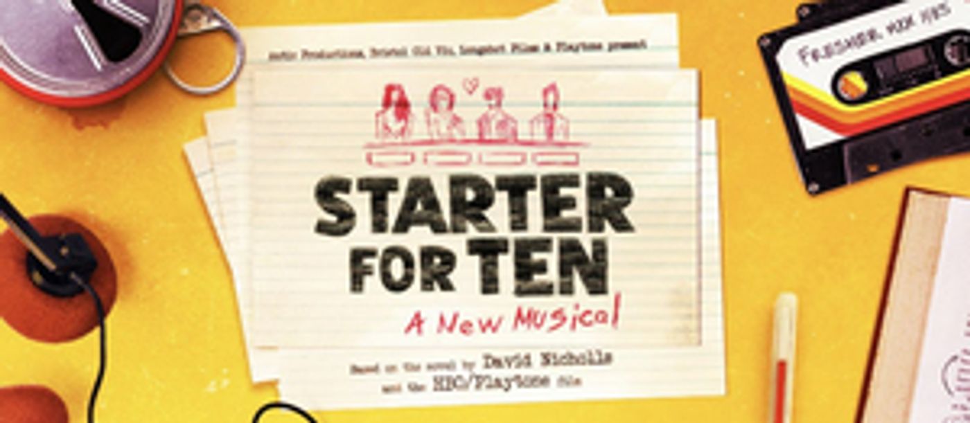The World Premiere Of New Musical STARTER FOR TEN Will Open At Bristol Old Vic  Image