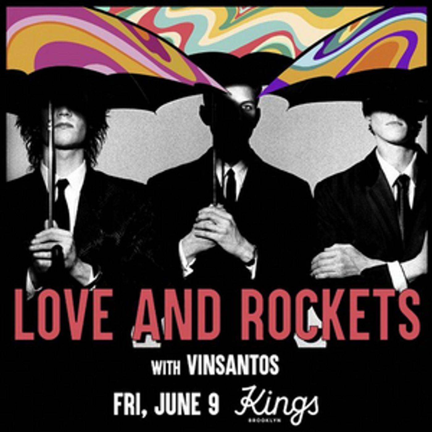 LOVE AND ROCKETS Announced At Kings Theatre, June 9  Image