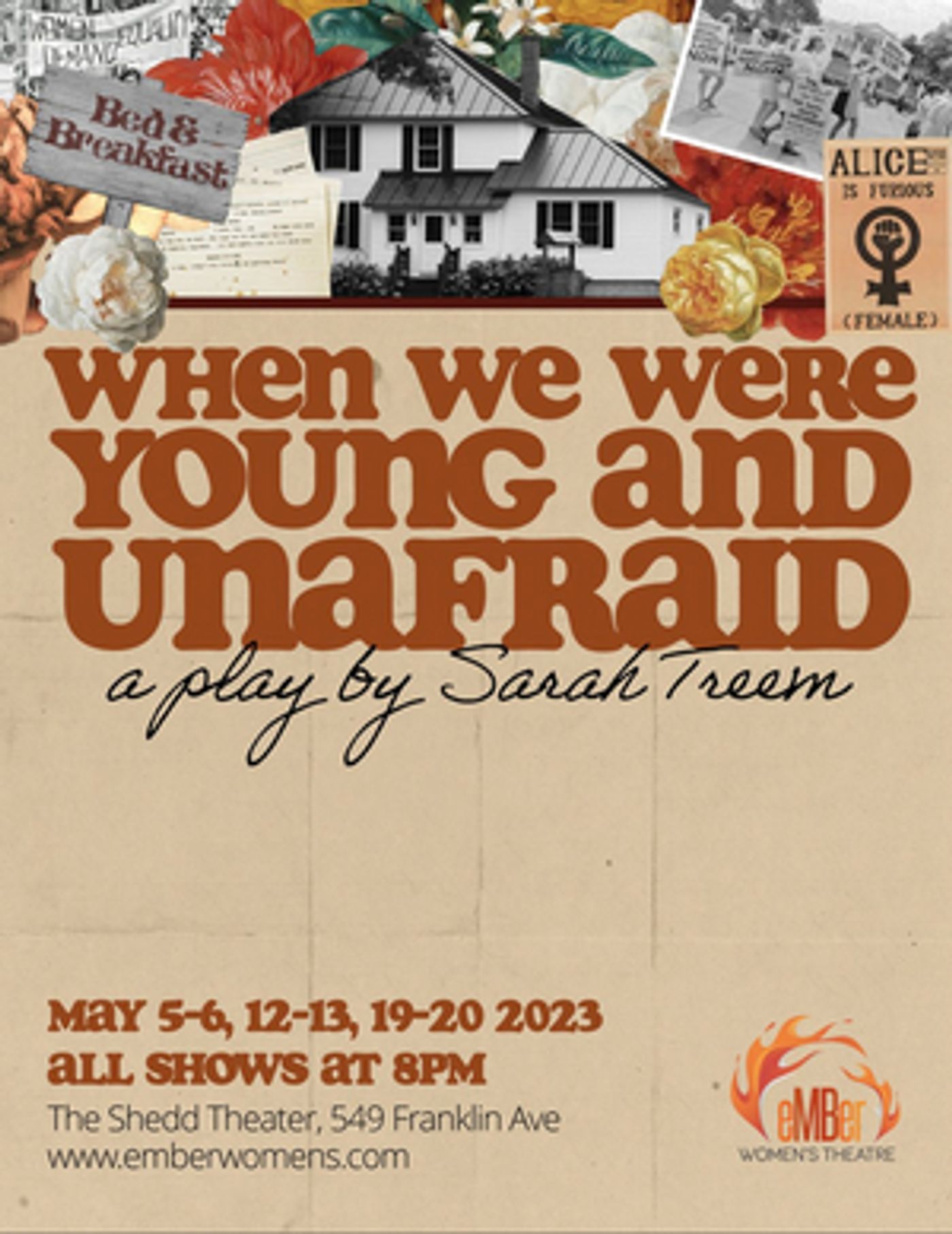 Ember Women's Theatre Presents WHEN WE WERE YOUNG AND UNAFRAID By Sarah Treem  Image
