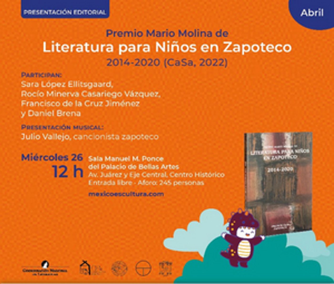 Presentarán Libro Con Los Trabajos Ganadores Del Premio Mario Molina De Literatura Infantil En Zapoteco  Image