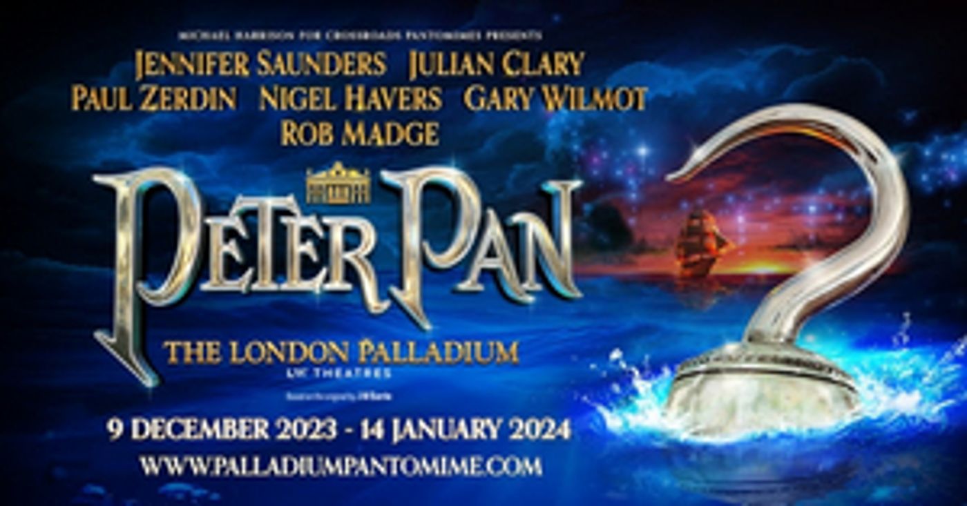 Jennifer Saunders and Julian Clary Will Lead The Cast Of This Year's Palladium Pantomime PETER PAN  Image
