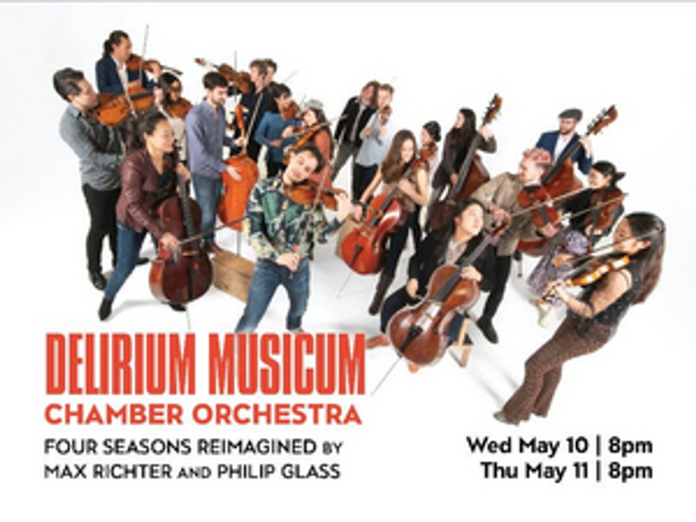 Double Concerts Celebrate Release Of Delirium Musicum's “Seasons,” Recorded At The Soraya  Image