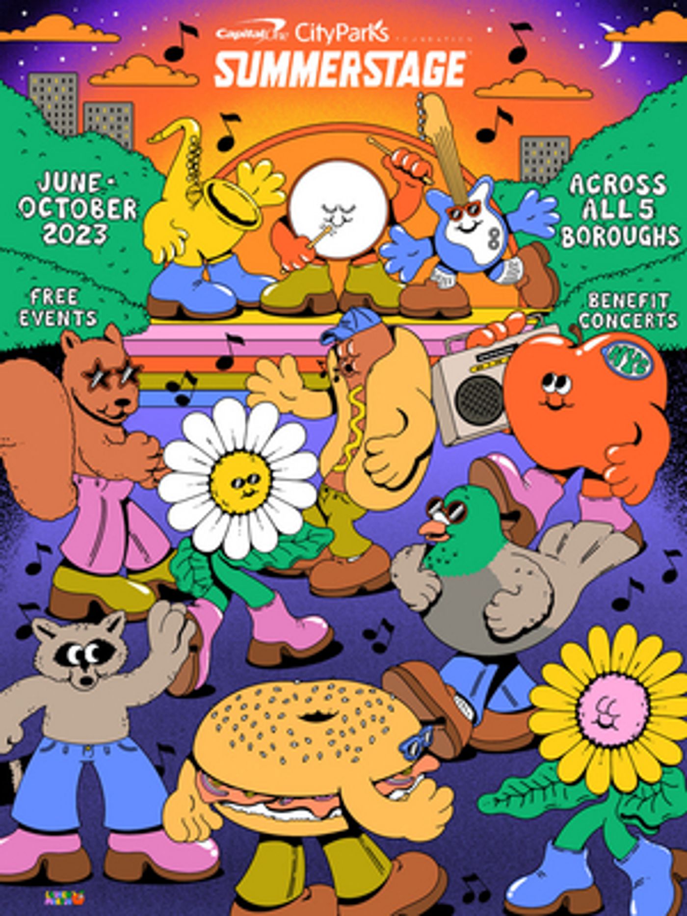 Capital One City Parks Foundation Announces SummerStage 2023 Season Lineup  Image