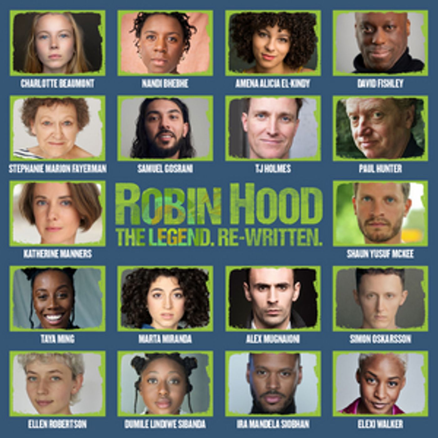 Full Cast and Creative Team Set for ROBIN HOOD THE LEGEND. RE-WRITTEN. at Regent's Park Open Air Theatre  Image