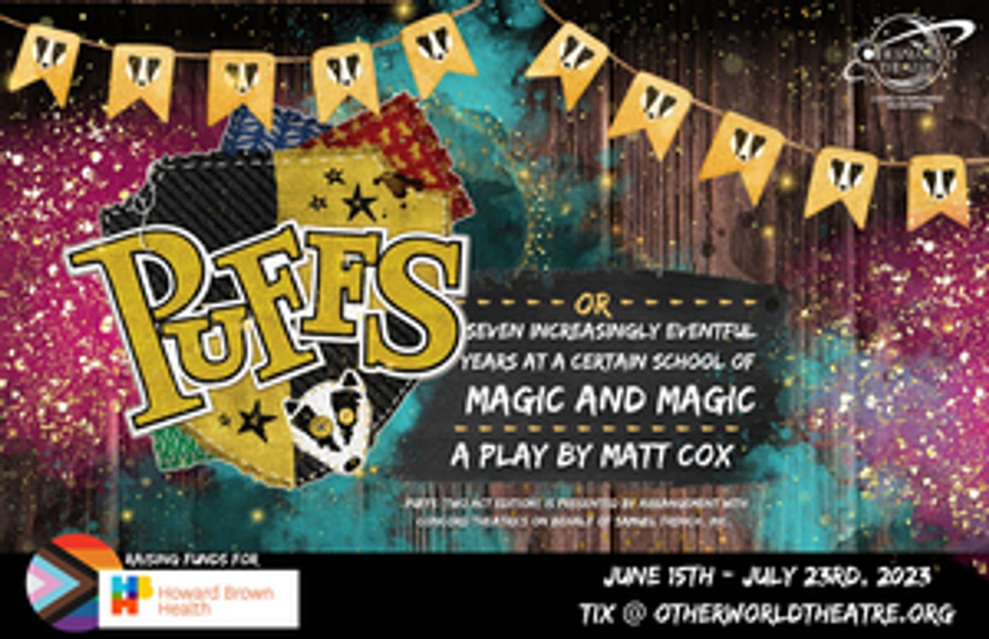 Otherworld Theatre to Present PUFFS; Ticket Sales to Benefit Trans Orgs  Image