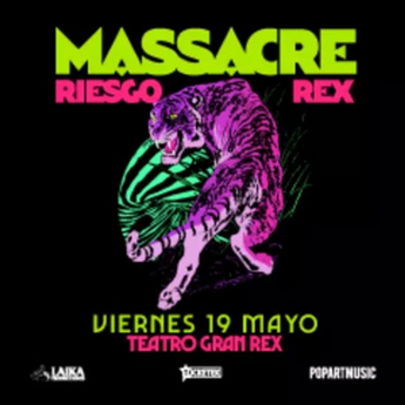 MASSACRE Comes to Teatro Gran Rex Next Week  Image