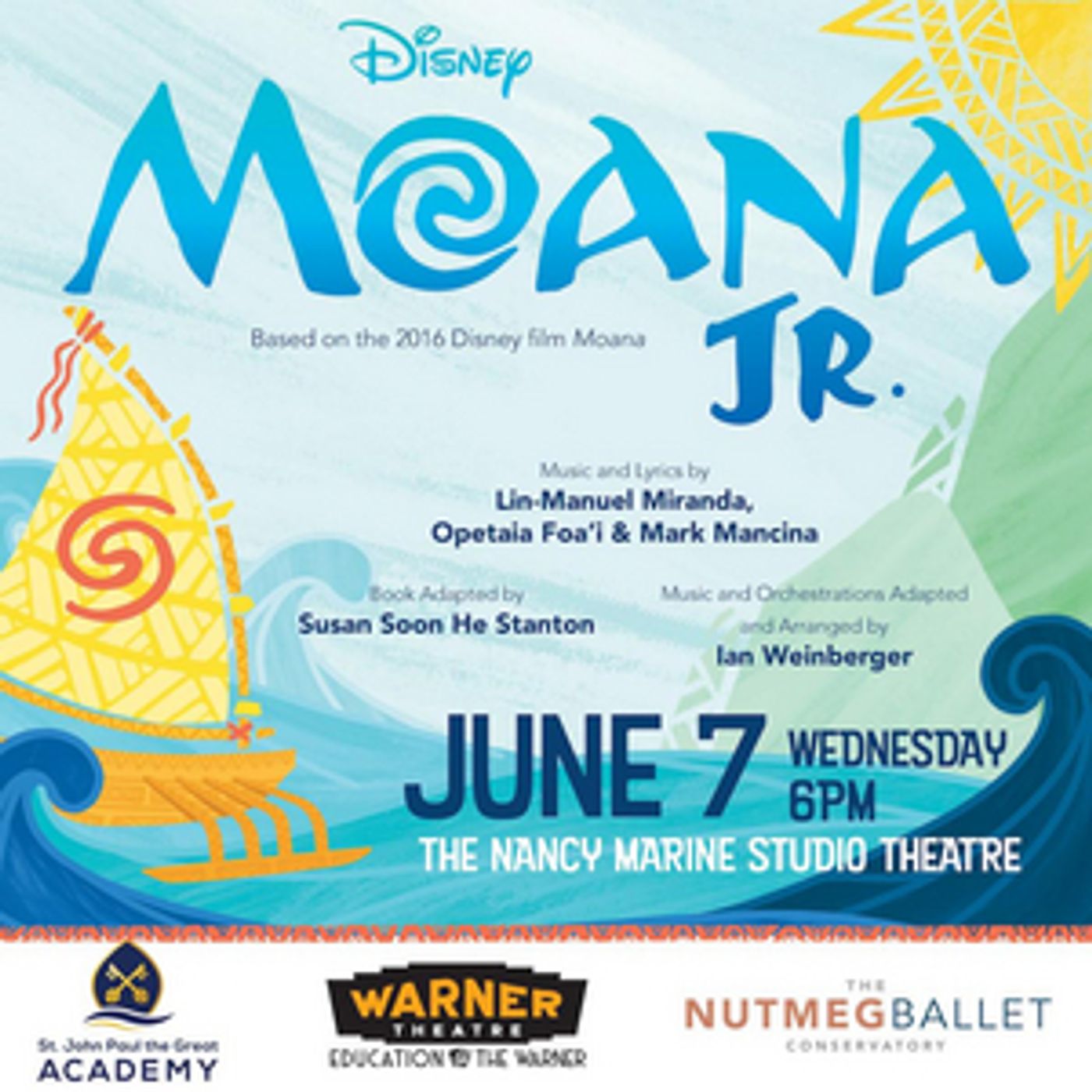 Education @ The Warner To Present MOANA JR., June 7  Image