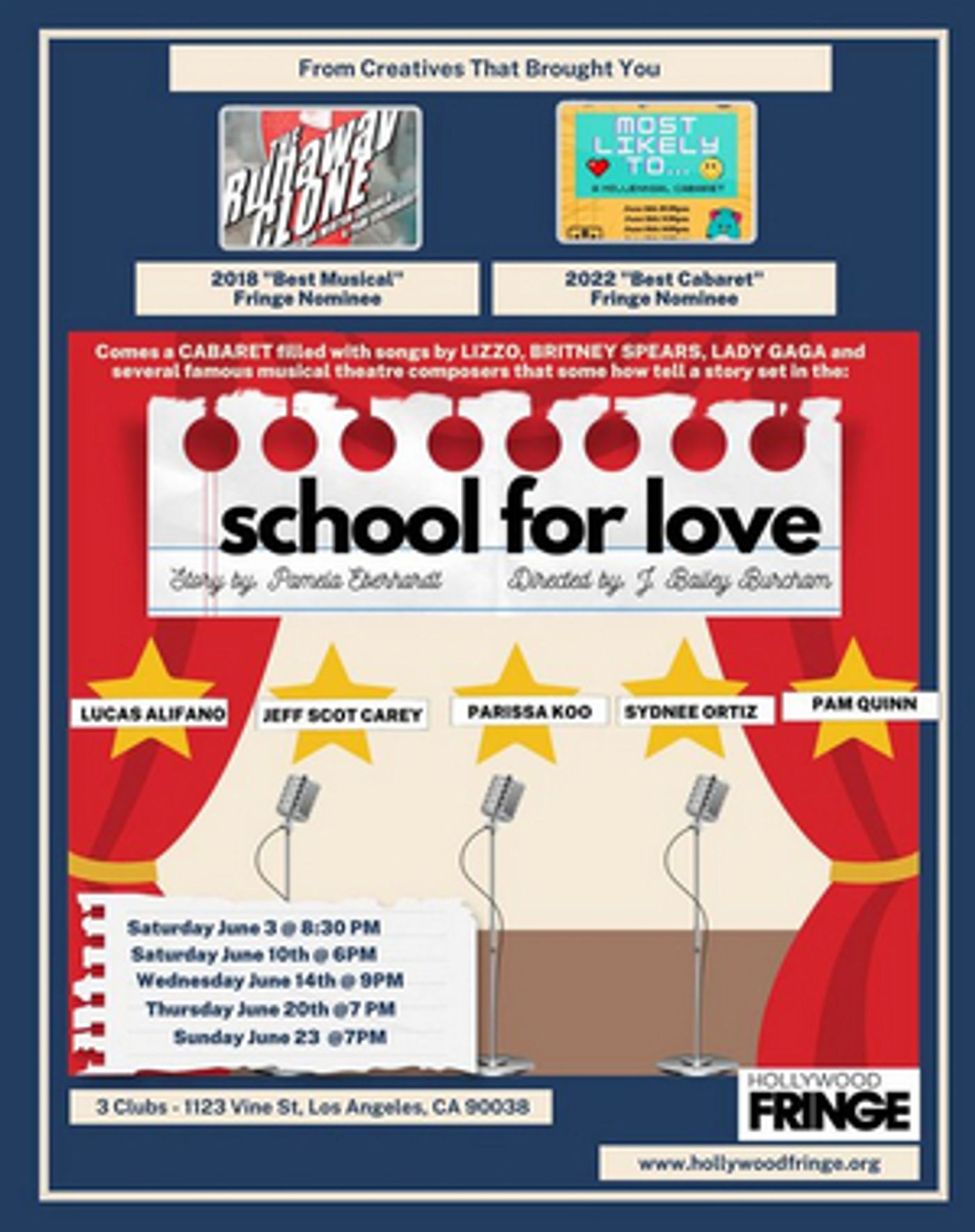 SCHOOL FOR LOVE Premieres at the Hollywood Fringe  Image