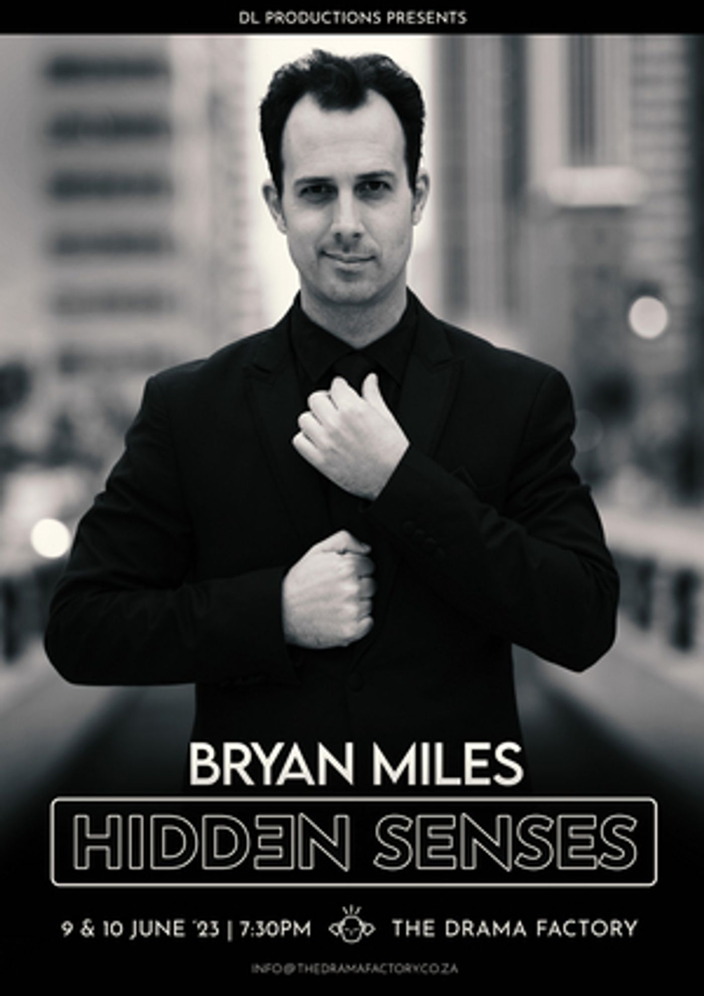 HIDDEN SENSES with Bryan Miles Comes to The Drama Factory  Image