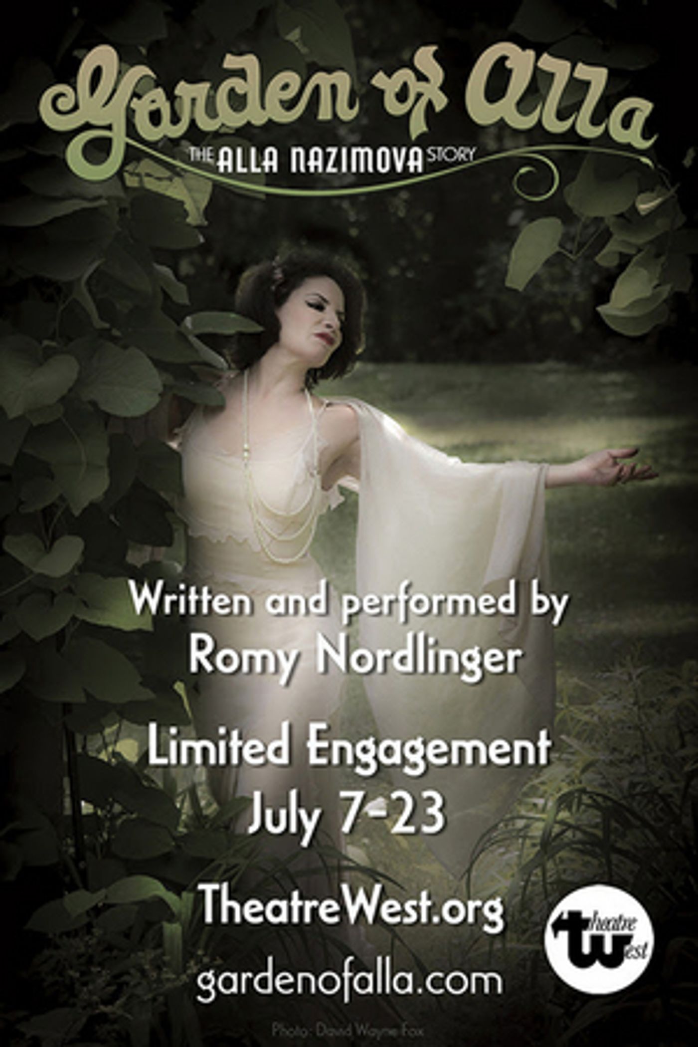 West Coast Premiere of GARDEN OF ALLA is Coming to Theatre West This Summer  Image