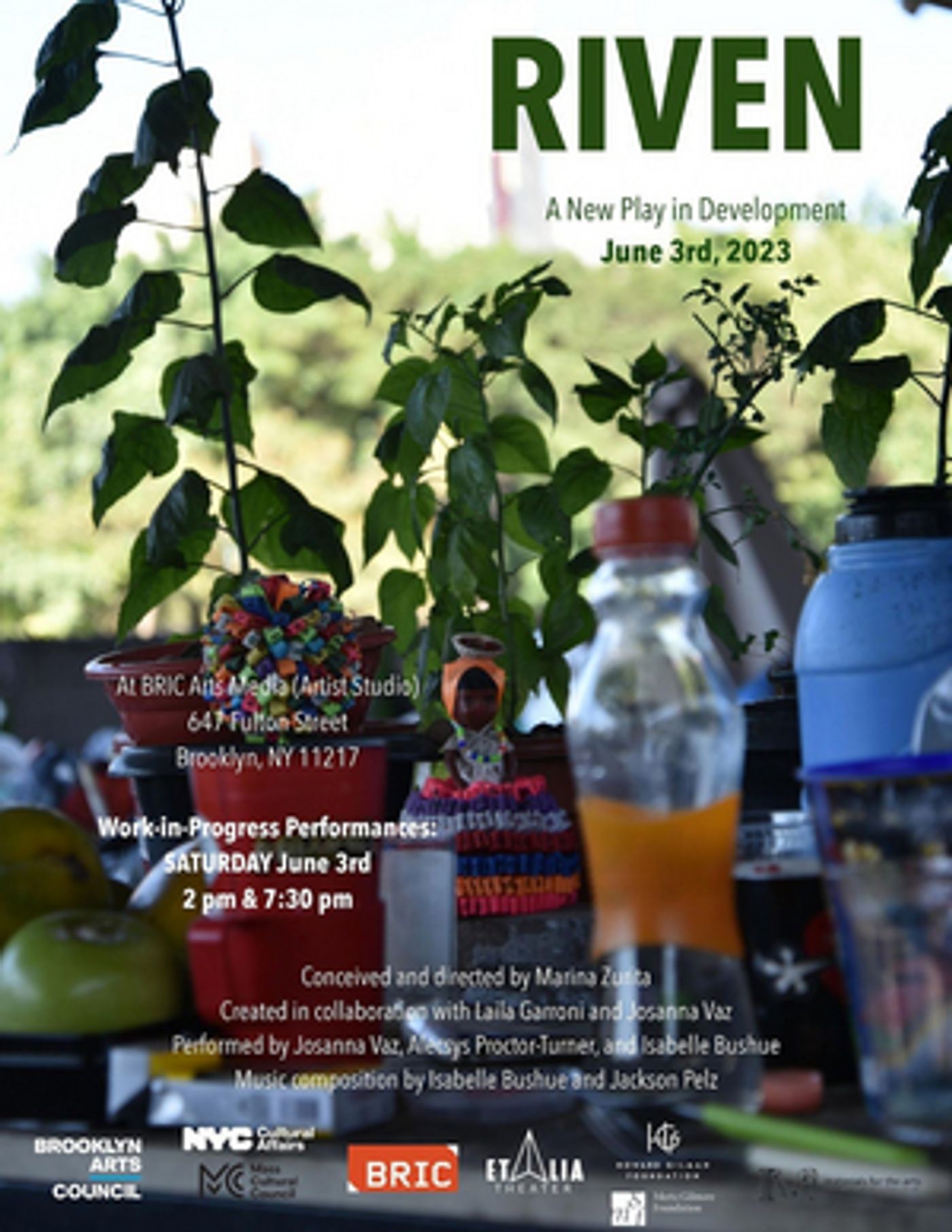 RIVEN Comes to BRIC Arts in June  Image