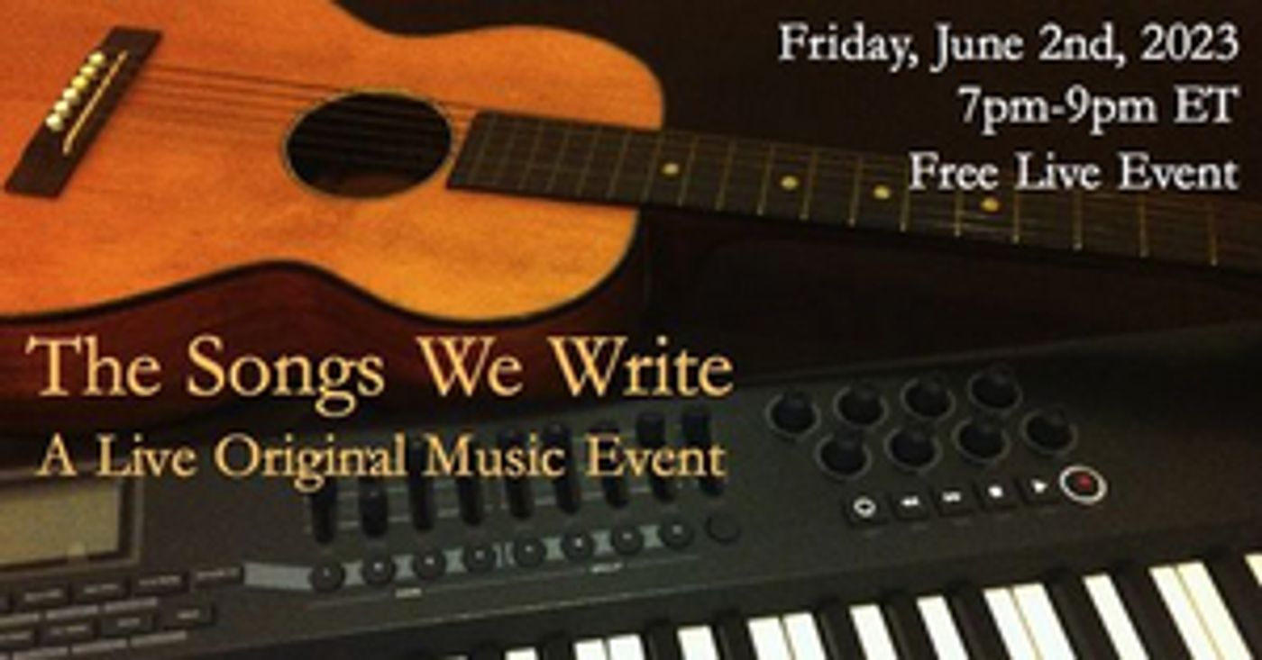 THE SONGS WE WRITE Comes to Word Up in June  Image