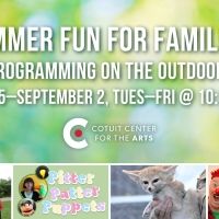 Programming Announced For the Outdoor Stage at Cotuit Center for the Arts