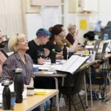 Photo Flash: Inside Rehearsal For CITY OF ANGELS at the Garrick Theatre