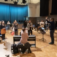 Photo Flash: Inside Rehearsal For A CHRISTMAS CAROL at the Dominion Theatre