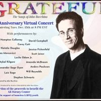 GRATEFUL, THE SONGS OF JOHN BUCCHINO 20TH ANNIVERSARY CONCERT to Have Encore…
