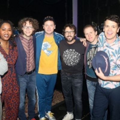 Photo Flash: Josh Groban Makes Guest Appearance At FREESTYLE LOVE SUPREME