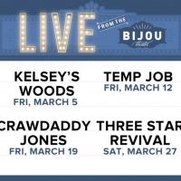 Bijou Theater Announces Live Performance Series, LIVE FROM THE BIJOU