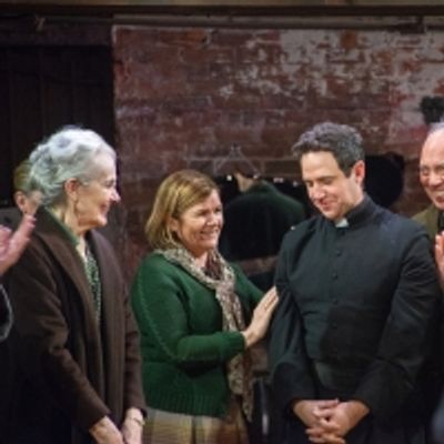 Photos: See Santino Fontana &amp; the Cast of A MAN OF NO IMPORTANCE at Benefit Performance
