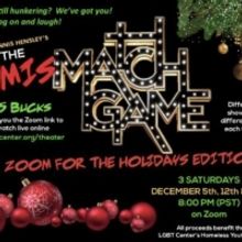 LGBT Center and Dennis Hensley Present THE MISMATCH GAME – ZOOM FOR THE HOLIDAYS ED