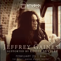 The Warner Theatre Launches STUDIO SESSIONS @ NMST With Jeffrey Gaines and Eddie…