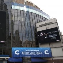 Up on the Marquee: Barbra Streisand Returns to Madison Square Garden