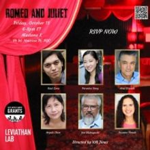 Leviathan Lab Will Present a Reading of Modern ROMEO & JULIET